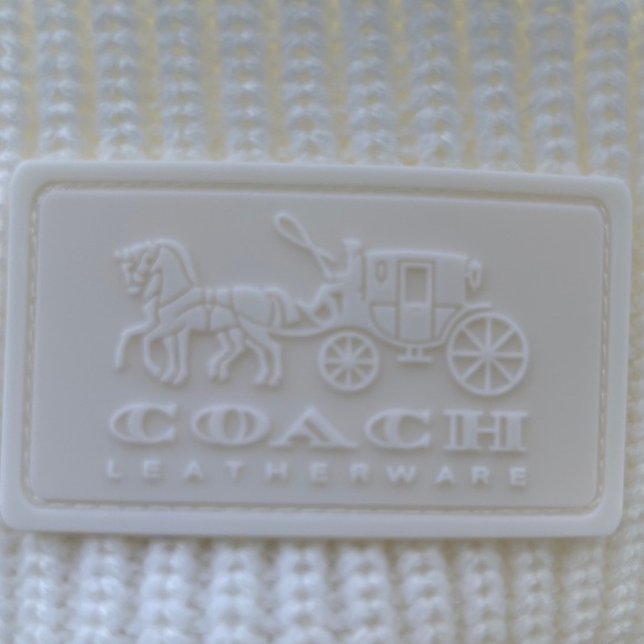 COACH Cable Knit Winter Headband - Picture 8 of 13